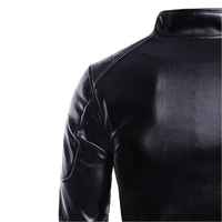 Chaqueta de cuero genuino para hombres con estilo con manga larga Último diseño Alta calidad Mejor estilo popular Nueva condición