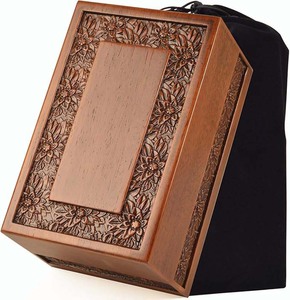 โกศเผาศพทำจากไม้สไตล์อเมริกันทำด้วยมือโกศสำหรับงานศพของผู้ชายและผู้หญิง - Product Image 4