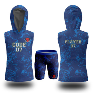 ชุดออกกำลังกายลูกฟุตบอล7V7 7ต่อ7ชุดเสื้อเจอร์ซีย์ระเหิดสำหรับเด็กผู้ชายขนาดใหญ่พิเศษสำหรับ7V7ธง - Product Image 5