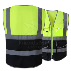 เสื้อกั๊กนิรภัยรุ่นใหม่ มาตรฐาน ANSI Class 1 ผลิตจากผ้าที่เป็นมิตรกับสิ่งแวดล้อม น้ำหนักเบา พร้อมแถบสะท้อนแสง คุณภาพสูง ใช้งานได้ยาวนาน - Product Image 2