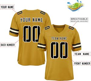 Maillots de football américain personnalisés style streetwear urbain, séchage rapide, antibactériens, respirants, anti-UV, en maille polyester, grandes tailles - Product Image 2