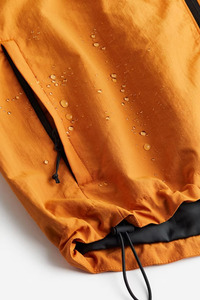 Diseño personalizado al por mayor 100% poliamida impermeable chaqueta al aire libre Unisex entrenamiento logotipo personalizado elegante cremallera sudaderas con capucha chaqueta - Product Image 3
