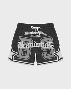 Wholesale High Quality Custom Men's 100% Cotton Swim Shorts OEM Service Breathable Mesh - Product Image 5