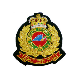 Masonic Regalia-delantal bordado hecho a mano, OEM ODM, de algodón personalizado, insignias y parches bordados - Product Image 5