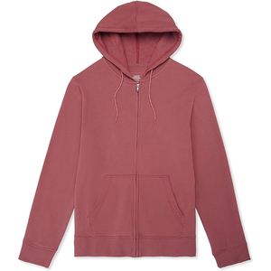 Sweat à capuche streetwear pour homme grande taille, 100% coton, épaules tombantes et logo brodé, thermique d'hiver avec tissage tricoté anti-froissement - Product Image 3