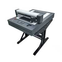 Hochpräzise CCD-Kamera Auto-Konturschnitt Doppelkopf-Desktop-Vakuum-Adsorptions-Vinyl-Aufkleber Papierbox PVC DTF Flachbett-Schneidemaschine