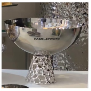 ชามช็อคโกแลตสแตนเลสขัดเงาทรงกลมสำหรับตกแต่งทรงหวานชามช็อคโกแลตใหม่ - Product Image 1