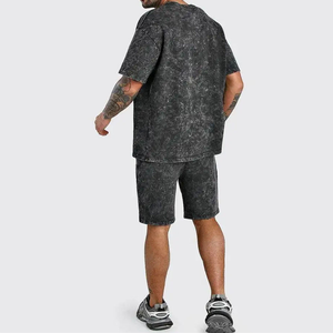 Ensemble de survêtement d'été à manches courtes pour hommes-T-shirt et short pour homme - Product Image 2
