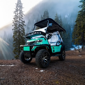 Vente en gros de voiturettes de golf 4 places premium bon marché 4000W chariots électriques au lithium - Product Image 3