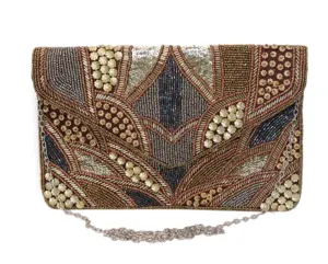 2023 Wholesale In stock High Quality Beaded Bag Ladies Cross Body Bags Mini Handbags From India