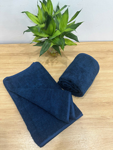 Juego de Toallas de Baño Rectangulares de Color Sólido, Tejidas Premium, 100% Algodón, Máxima Suavidad y Absorbencia, Ideales para Viajes - Product Image 4