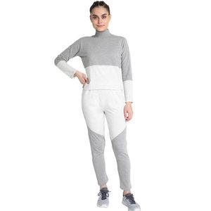 Custom Streetwear Womens Sweat Suits Outdoor Cotton Jogger <b>Crewneck</b> Sweatsuit Two Piece Plus Size Woman Tracksuit Set - Product Image 1