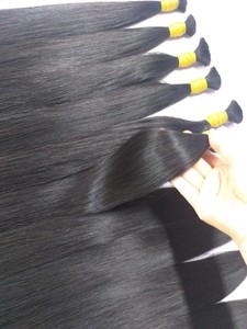 Chất Lượng Cao 100% Nguyên Liệu Việt Nam Phần Mở Rộng Tóc Người 100 Gram Mỗi Bó Tự Nhiên Thẳng Bện Tóc <span class=keywords><strong>2025</strong></span> - Product Image 3