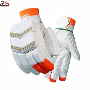 Venta al por mayor de guantes de bateo de diseño personalizado de material de cuero de Pakistán con logotipo personalizado - Product Image 4