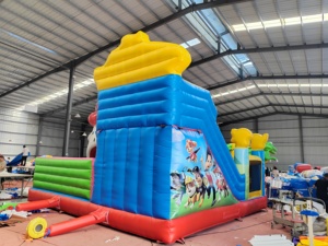 Castillo Inflable Comercial de PVC con Temática de Perros de Rescate, Brincolín para Niños de 7x6m, Fácil de Instalar - Product Image 5