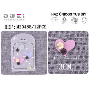 Broches de mode 12u/c fabriquées à la main Pièces d'artisanat au design élégant et unique - Product Image 1