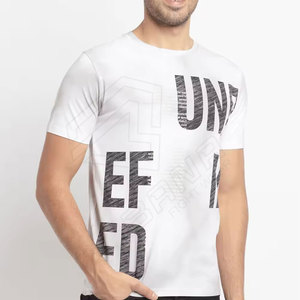 Camisetas de algodón para hombre Camisetas de peso pesado en blanco Impresión de alta calidad para hombre Popular con logotipo personalizado para hombre - Product Image 2