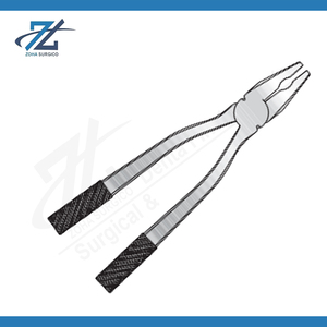 คีมตัด/คีมจับกระดูก สแตนเลส 180 มม. เครื่องมือผ่าตัดแบบใช้มือ ได้รับการรับรองมาตรฐาน CE คุณภาพสูง ผลิตในประเทศปากีสถาน - Product Image 2