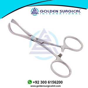 Pince à serviette chirurgicale Lorna Edna Pince médicale hémostatique Dents fines non perforées Fournisseur en gros - Product Image 3