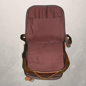 กระเป๋าเป้หนังพร้อมงานแฮนด์เมดหนังแท้100% - Product Image 6