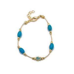 ลูกปัดแฟชั่นสำหรับการออกแบบสร้อยข้อมือดวงตาชั่วร้าย - Product Image 1