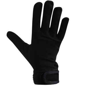 Super Sticky Receiver Gloves Black Color <b>Skin</b> American <b>Football</b> Gloves Wrist Closure Antiskid <b>Football</b> Receiver Gloves - Product Image 4
