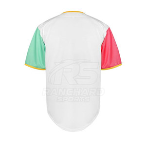 Diseño Único, Jersey de Béisbol al por Mayor, Diseño Personalizado, Crea Tu Propio Jersey de Béisbol Unisex a Precio Económico - Product Image 3