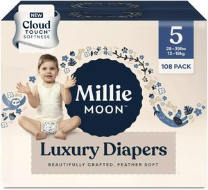 ผ้าอ้อมหรูหรา couches de Luxe-ขนาด1-6 (28lbs-39lbs) - Product Image 2