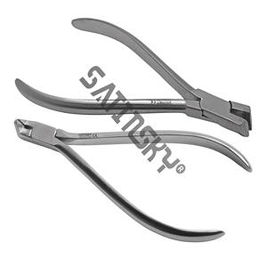 El Juego de alicates de ortodoncia contiene cortador de alambre duro, base de grado alemán de ligadura de Mathieu de instrumentos quirúrgicos - Product Image 2