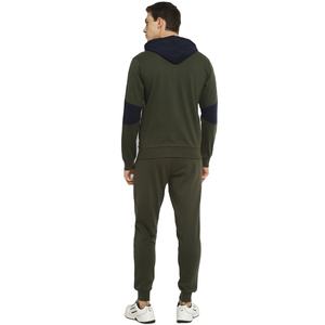 Vente en gros, couleur unie, vierge, Zip complet, vestes de gymnastique pour hommes, qualité ajustée, survêtement de Jogging, ensemble de sweats à capuche et sweat-shirts - Product Image 4