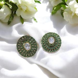 ต่างหูแฟนซีสไตล์สุดน่ารักมีสไตล์ต่างหูสไตล์ใหม่ชุดปาร์ตี้เครื่องประดับแฟชั่นชุดปาร์ตี้ประดับด้วยหินเพทายสำหรับผู้หญิง - Product Image 2