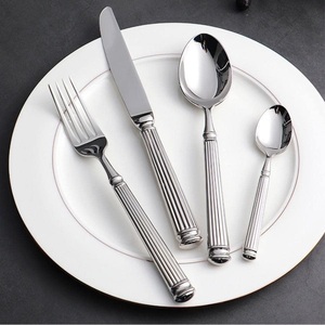 New Stylish Cutlery Set Decorative Stainless Steel Metal Cutlery Set Manufacturer And Exporter New Design Metal <b>Flatware</b> Set - Product Image 4