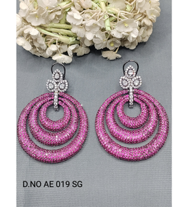 Stylish Victorian <b>Earrings</b> For Women's Featuring Old World <b>Aesthetic</b> With Fashion Forward Design From India - Product Image 4