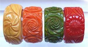 Luxury Epoxy Resin Bangles Glitter Floral Embedded Bracelets for Ladies Bracelet Bangles for Women - Product Image 3