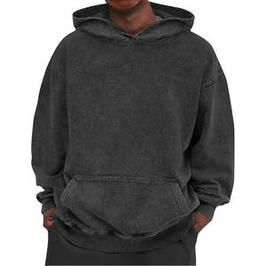 Sweat à capuche oversize pour homme, coupe ample, streetwear, pull en molleton doux, sweat à capuche décontracté, vêtement de tous les jours, hiver, automne, haut de détente - Product Image 1