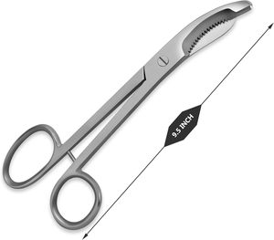 กรรไกรตัดด้วยมือสเตนเลสสตีลสำหรับงานหนักอุปกรณ์เกี่ยวกับศัลยกรรมกระดูกที่ได้รับคะแนนสูงสุดสำหรับแผลไหม้จากการผ่าตัด - Product Image 2