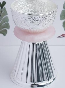 Bol de noix au design impressionnant pour ustensiles de cuisine hôtel et restaurants décor de plat de service de nourriture couleur dorée Design moderne bols de noix en métal - Product Image 4