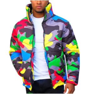 Veste matelassée d'hiver avec logo brodé en gros Coupe-vent respirant Fermeture éclair Tissu satiné rembourré Col à capuche Long - Product Image 3