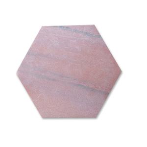 Tabla de cortar hexagonal de mármol rosa de gama alta Utensilios de cocina de lujo ecológicos para uso residencial y hotelero en todo el mundo - Product Image 6