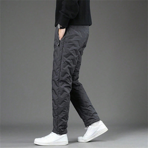 Custom OEM Men <b>Jogger</b> Sweatpants Heavyweight Cotton Gym Sports Running <b>Stacked</b> Activewear Casual Sweatpants For Men's - Product Image 6