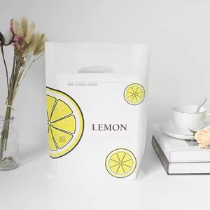 Chất Lượng Cao Màu Đen HDPE Nhựa Mang Theo Túi Chết Cắt Xử Lý Biểu Tượng Tùy Chỉnh Cảm Ơn Bạn Mua Sắm Cho Siêu Thị Sử Dụng Đặt Hàng Tối Thiểu 100Pcs - Product Image 6