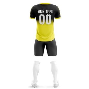 Camisetas de fútbol de entrenamiento, uniformes de fútbol con impresión por sublimación completa OEM de Francia para hombres, diseño personalizado con logotipo y nombre - Product Image 3