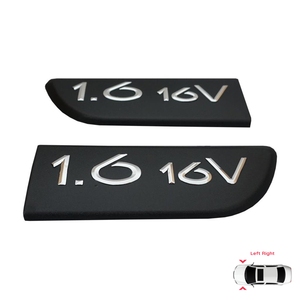 ตราสัญลักษณ์ BSP565 สีดำ 2 ชิ้น 1.6 16V ซ้ายขวา สำหรับ Megane MK2 Scenic MK2 8200209130 - Product Image 1