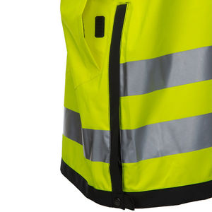 Chaleco de Alta Visibilidad de Poliéster, Clase 2, Chaqueta de Seguridad Industrial para Trabajadores de Minería y Electricidad, Impermeable, con Logotipo Personalizable - Product Image 4