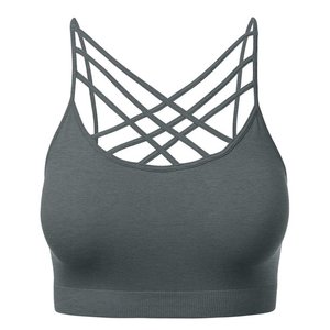 Joxar-Sujetador deportivo sin costuras para mujer, Bralette frontal cruzado, Triple Criss, novedad - Product Image 6