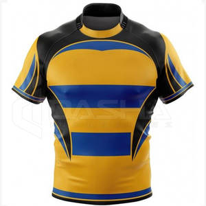 2024 Nouvelle Arrivée Hommes Brodé Sports Rugby Jersey En Gros Pas Cher Respirant pour Tous Les Vêtements D'équipe - Product Image 6