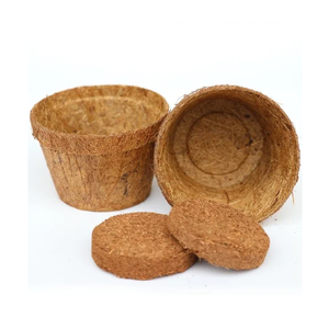 High Quality Coconut Coir <b>Basket</b> Liners with Wire Hanging <b>Basket</b> <b>for</b> Indoor Outdoor <b>Plants</b> Garden Landscaping Nursery and Decor - Product Image 3