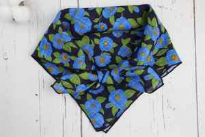 OEM 2026 Wholesale In-Stock Custom Ethnic Bandanas Printed <b>Black</b> Cotton Silk Polyester Bandana <b>Scarf</b> with Logo - Product Image 4