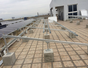 에너지 생산 최적화를 위한 평면 지붕 태양광 발전 설비 모듈식 태양 전지판 배열 도매 - Product Image 4