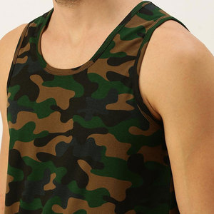 Camisetas de Tirantes Deportivas para Hombre, Verano, Ajustadas, Casuales, de Punto, Lavadas, de Poliéster Sólido, Transpirables, de Secado Rápido, Ecológicas - Product Image 6